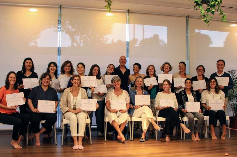 Instructorado en Mindfulness Grupo de Formacion como facilitador en mindfulness graduados Escuela Sati Montevideo Uruguay